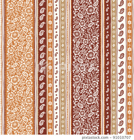 Ethnic chintz pattern 91010707