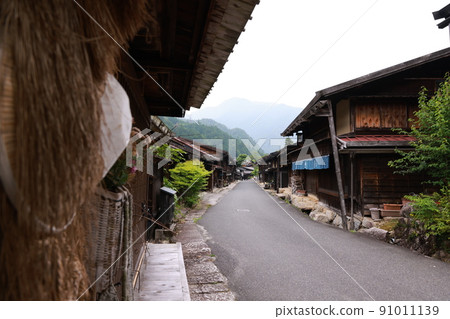 Tsumago-juku-The 42nd post station on Nakasendo Tsumago-juku-The 42nd post station on Nakasendo 91011139