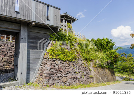 荒戶城的 Nikoku 大門 / 長野縣 [千隈市城山歷史公園] 91011585