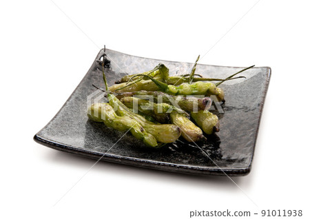 Fried purple radish fruit, pod radish Fried purple radish fruit, pod radish 91011938