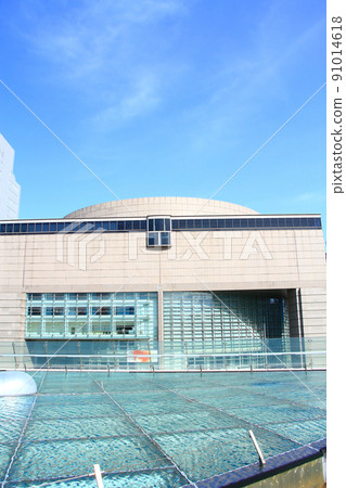 Scenery of Nagoya City, Aichi Arts Center and Spaceship-Aqua Observatory 91014618