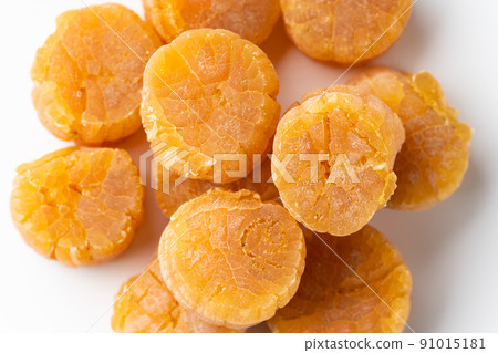 Dried scallops of a scallop 91015181
