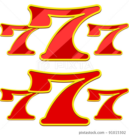 Illustration of Three Seven 91015302