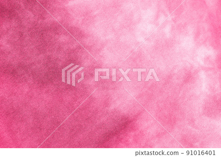 Abstract pink tie dye fabric cloth boho pattern texture Abstract pink tie dye fabric cloth boho pattern texture 91016401