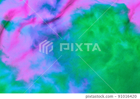 Abstract tie dye multicolor fabric cloth purple pattern texture Abstract tie dye multicolor fabric cloth purple pattern texture 91016420