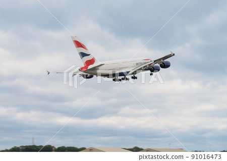 British Airways A380-800 Takeoff 91016473