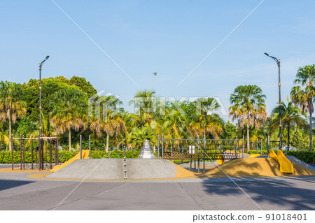 Scenics view of the "Toddler Play Area" in the Titiwangsa Lake Gardens, Kuala Lumpur Malaysia. Scenics view of the "Toddler Play Area" in the Titiwangsa Lake Gardens, Kuala Lumpur Malaysia. 91018401