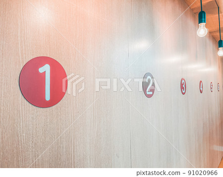 Wooden wood grain numbers Wooden wood grain numbers 91020966
