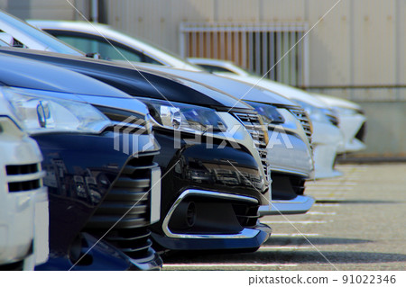 Car of parking lot Car of parking lot 91022346