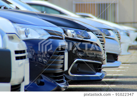 Car of parking lot Car of parking lot 91022347