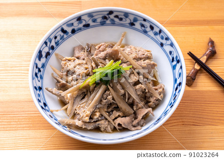 Yanagikawa style of pork and burdock 91023264
