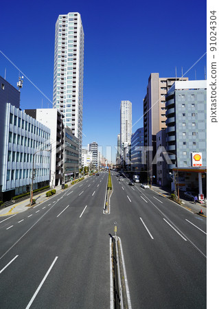 Scenery of Takanawa, Tokyo 91024304