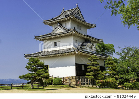 香川縣丸龜市丸龜城天守閣 香川縣丸龜市丸龜城天守閣 91024449