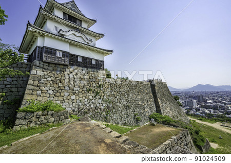Marugame Castle castle tower, Marugame City, Kagawa Prefecture 91024509