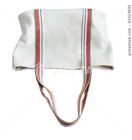 lying handcrafted tote bag from white leather lying handcrafted tote bag from white leather 91024695