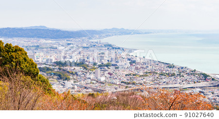 View from Mt. Ishigaki, Odawara City [Landscape of Kanagawa Prefecture] 91027640