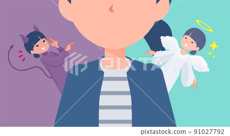 一群在天使與惡魔之間掙扎的自然風格女性 91027792