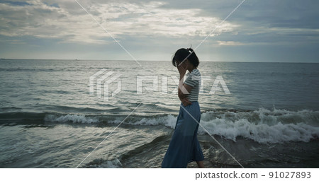 depression and melancholy concept 91027893
