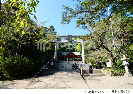 Katori Jingu Shrine entrance Katori Jingu Shrine entrance 91028640