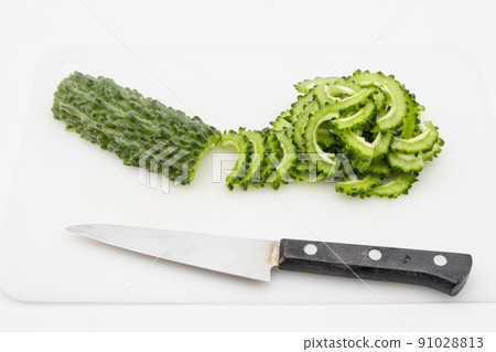 Cut bitter melon Cut bitter melon 91028813