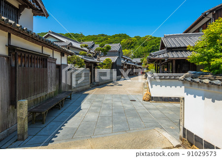 香川縣笠島市街景 91029573