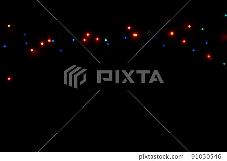 Christmas lights background 91030546