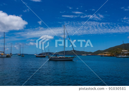 St. Thomas, USVI. Heavensight cruise ship dock in Charlotte Amelie. 91030581