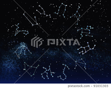 Starry constellation set_horizontal 91031303