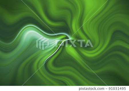 Abstract stripes swirl green abstract background Abstract stripes swirl green abstract background 91031495