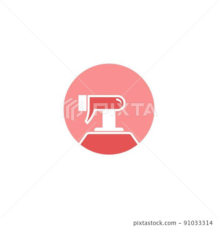 Perfume icon logo design illustration template Perfume icon logo design illustration template 91033314
