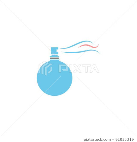 Perfume icon logo design illustration template Perfume icon logo design illustration template 91033319