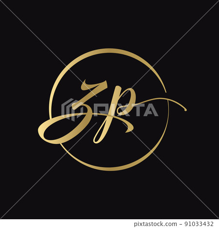 ZP letter Logo Design vector Template. Abstract Script Letter ZP Vector Illustration ZP letter Logo Design vector Template. Abstract Script Letter ZP Vector Illustration 91033432