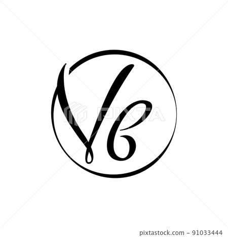 Initial VB letter Logo Design vector Template.... - Stock Illustration  [91033444] - PIXTA