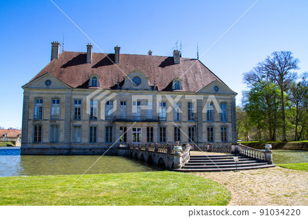 France, The castle of Commarin 91034220