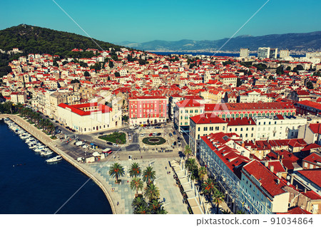 View to Split, Croatia 91034864