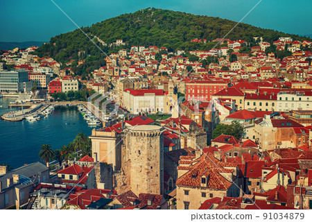 View to Split, Croatia 91034879