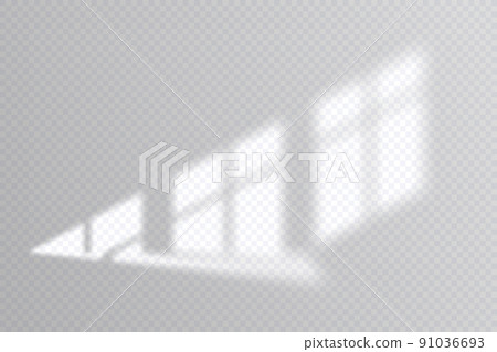 Shadow overlay effect. Soft light and shadows 91036693