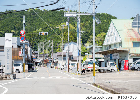 [久保川站]久保川站前的風景 91037019