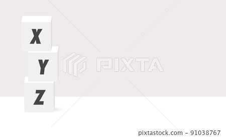 Xyz Letter Example Illustration of a block with XYZ letters... - Stock Illustration ...