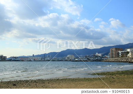日本街景:蘆屋川河口附近的神戶街景 日本街景:蘆屋川河口附近的神戶街景 91040015
