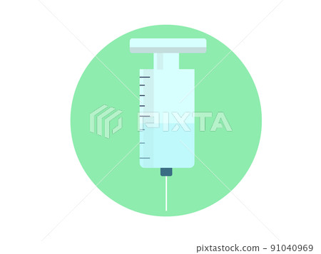 Syringe background transparent vaccine medical icon illustration 91040969