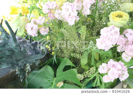 Bright flower hand water Bright flower hand water 91041026