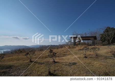 《Okayama Prefecture》 On a sunny day, the scenery of Setonaikai National Park Yudachiukeyama 《Okayama Prefecture》 On a sunny day, the scenery of Setonaikai National Park Yudachiukeyama 91041878