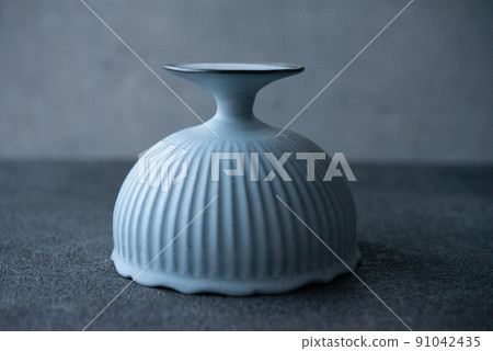 Bull gray compote Mashiko ware writer's vessel Bull gray compote Mashiko ware writer's vessel 91042435
