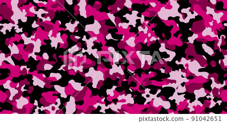 迷彩花紋紋理背景素材 91042651