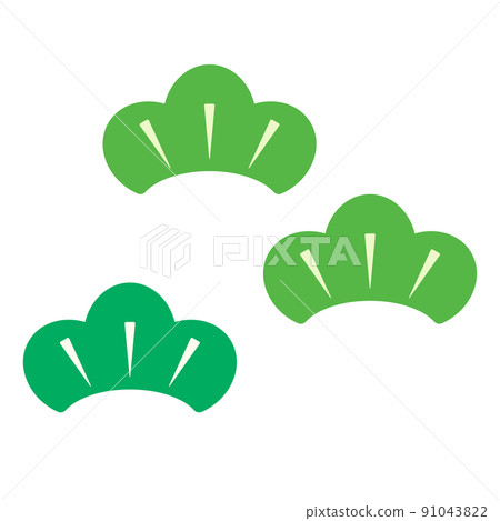 New Year motif, pine New Year motif, pine 91043822