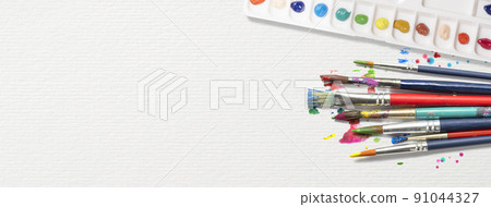 paintbrush. Image of art and painting 91044327