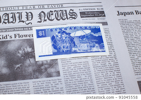 Singapore dollars placed in English newspapers 91045558