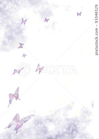 佛事明信片蝴蝶 91046529