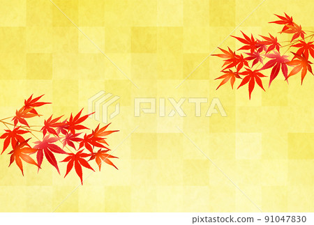  Autumn leaves maple autumn background 91047830